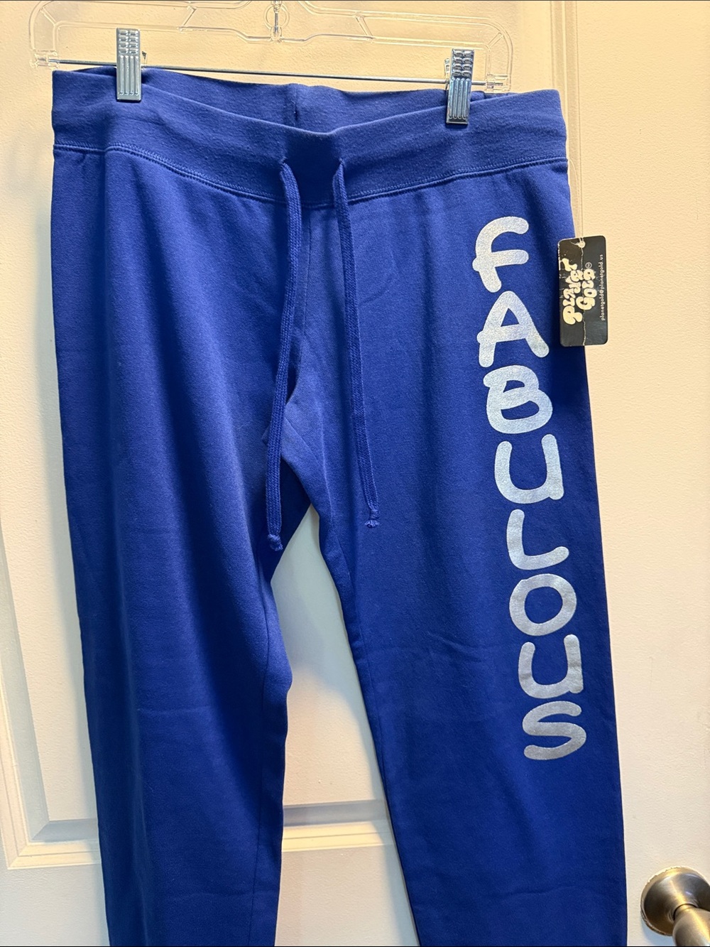 Planet Gold Royal Blue FABULOUS Track Joggers